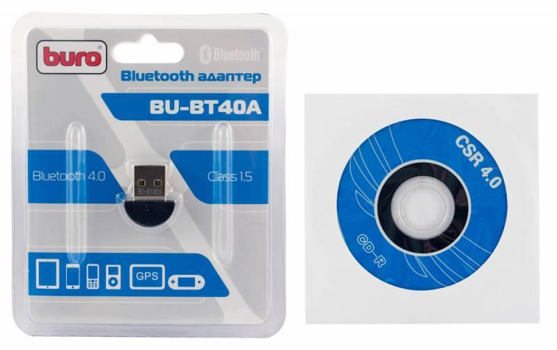 Bluetooth адаптер Buro BU-BT40A
