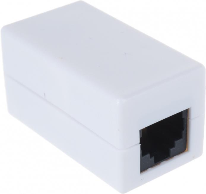 Соединитель 2-х портов RJ-45, неэкранированный, категории 5е арт. TWT-CP45UTP5E