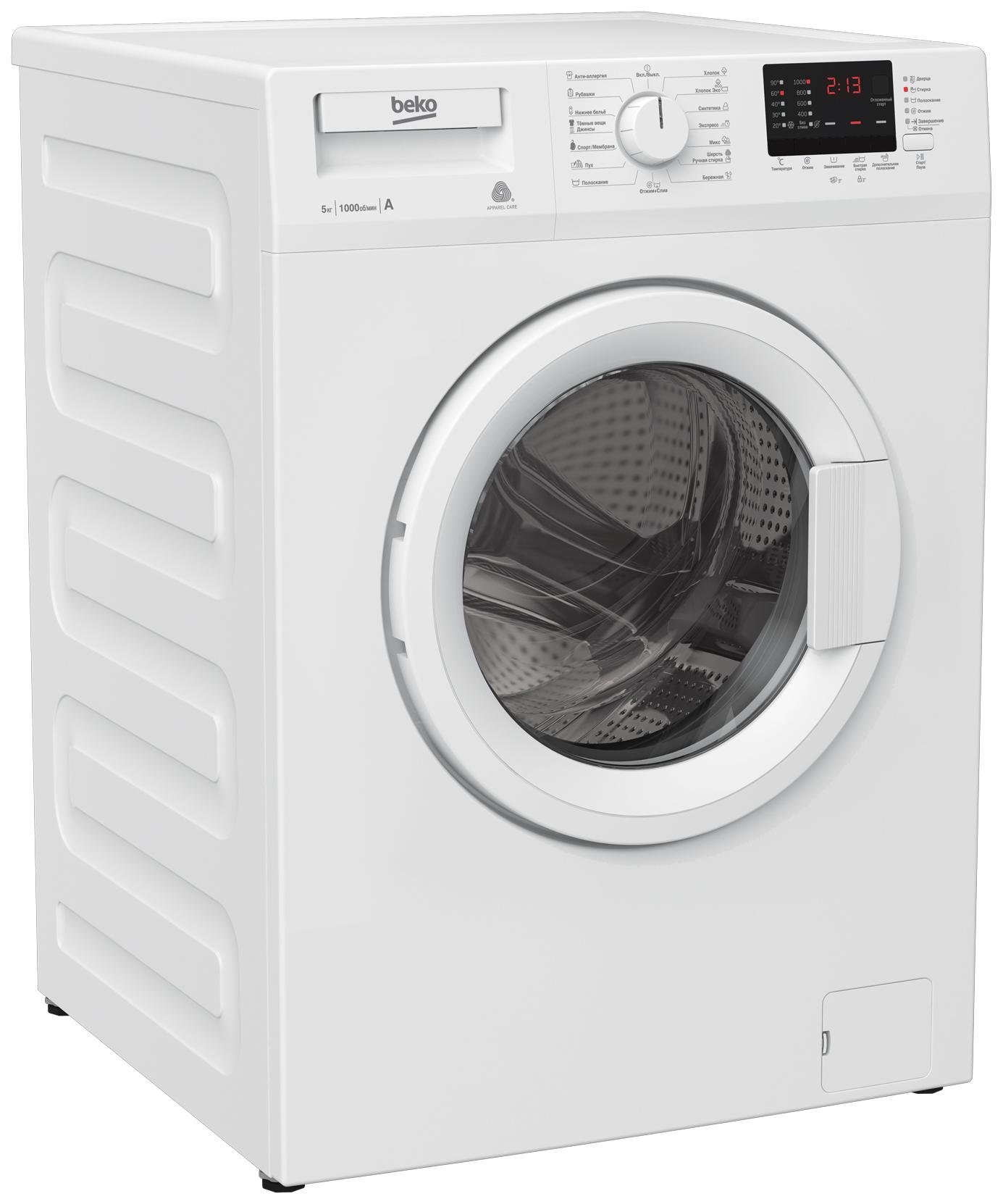 Стиральная машина Beko WRE 55P2 BWW (WRE55P2BWW)