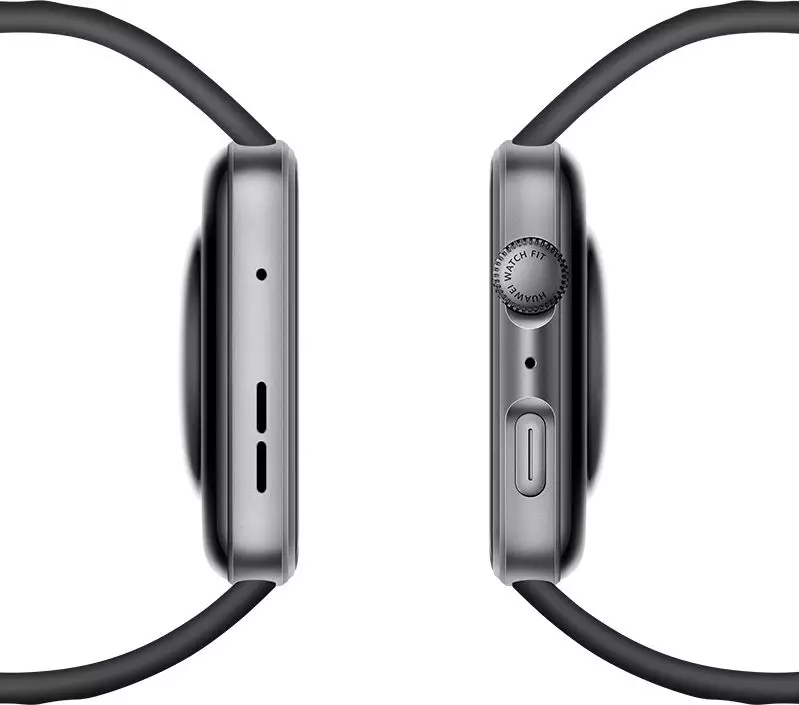 Умные часы Huawei Watch Fit 4 SYA-B09 Black Fluoroelastomer Strap (55020FAP)