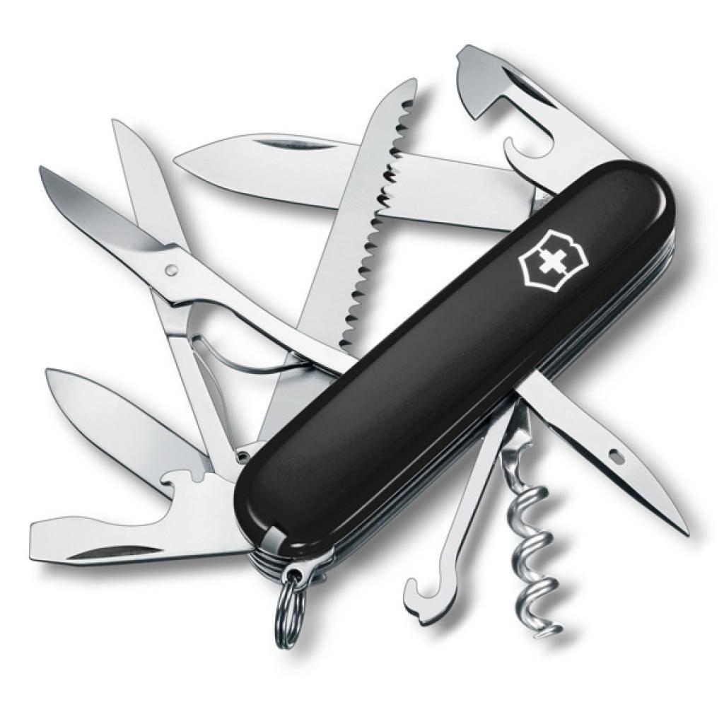 Туристический нож Victorinox Huntsman черный (1.3713.3)