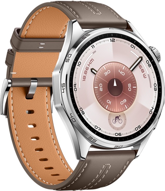 Умные часы Huawei Watch GT 6 46мм Grey Composite Leather Strap ATM-B19 (55020FWE)