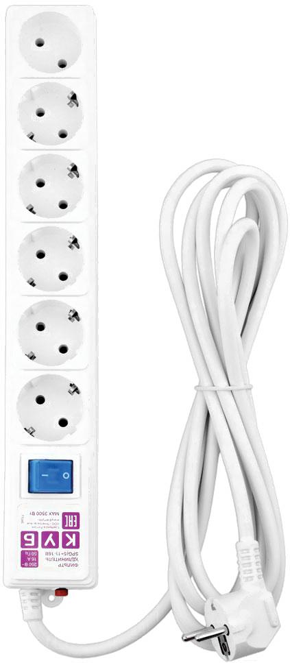 Сетевой фильтр Power Cube SPG(5+1)-16B-3М