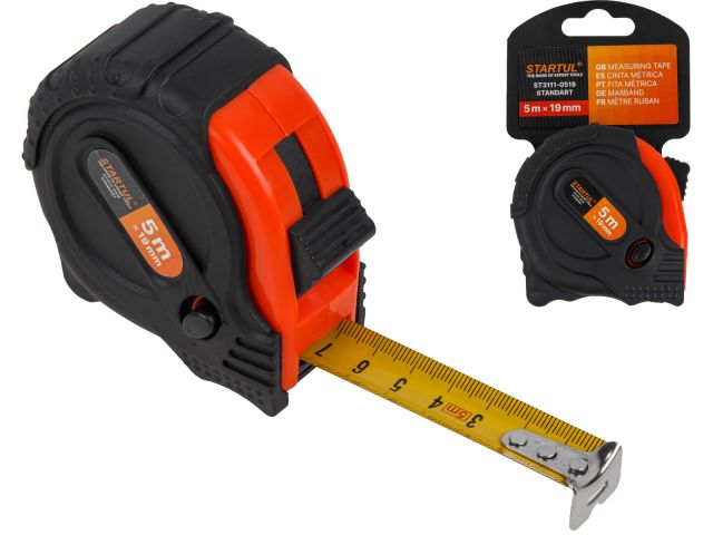 Рулетка 5м/19мм STARTUL STANDART (ST3111-0519)