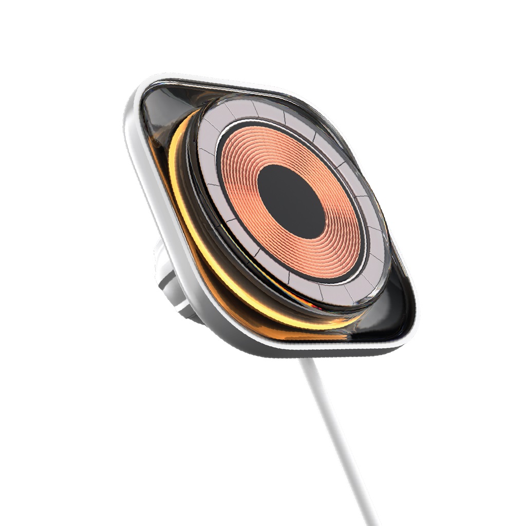 Держатель для смартфона Momax 1-Charge Flow White (CM29W)