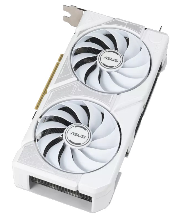 Видеокарта Asus GeForce RTX 5060TI OC Edition 16Gb GDDR7 White DUAL-RTX5060TI-O16G-WHITE (90YV0MH6-M0NA00)