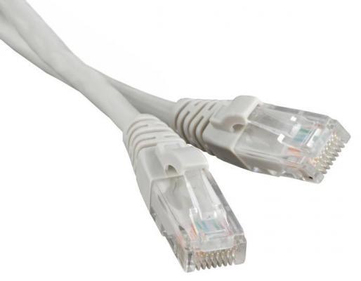 Патч-корд Lanmaster LAN-PC45/U6-1.0-GY серый