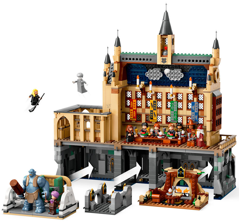 Конструктор Lego Harry Potter Замок Хогвартс: Большой зал (76435)
