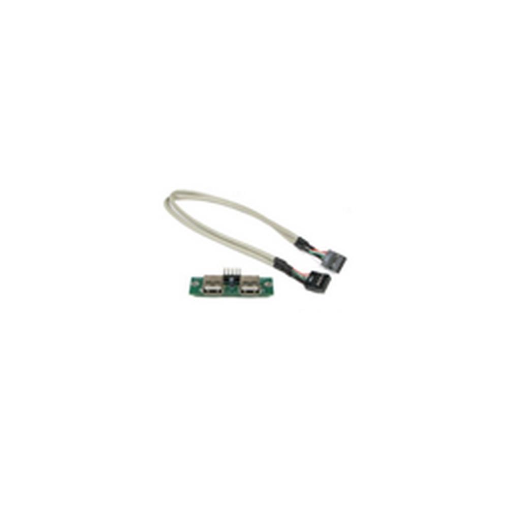 Плата Chenbro 80H02342301A0 USB 3.0 REV.A0,RM42300e07,DUAL PORTS W/CABLE 750MM