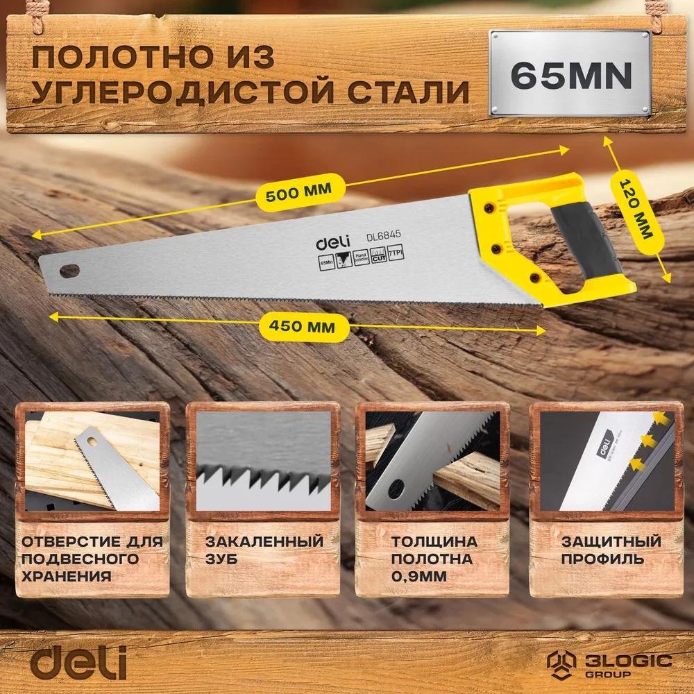 Ножовка Deli DL6845