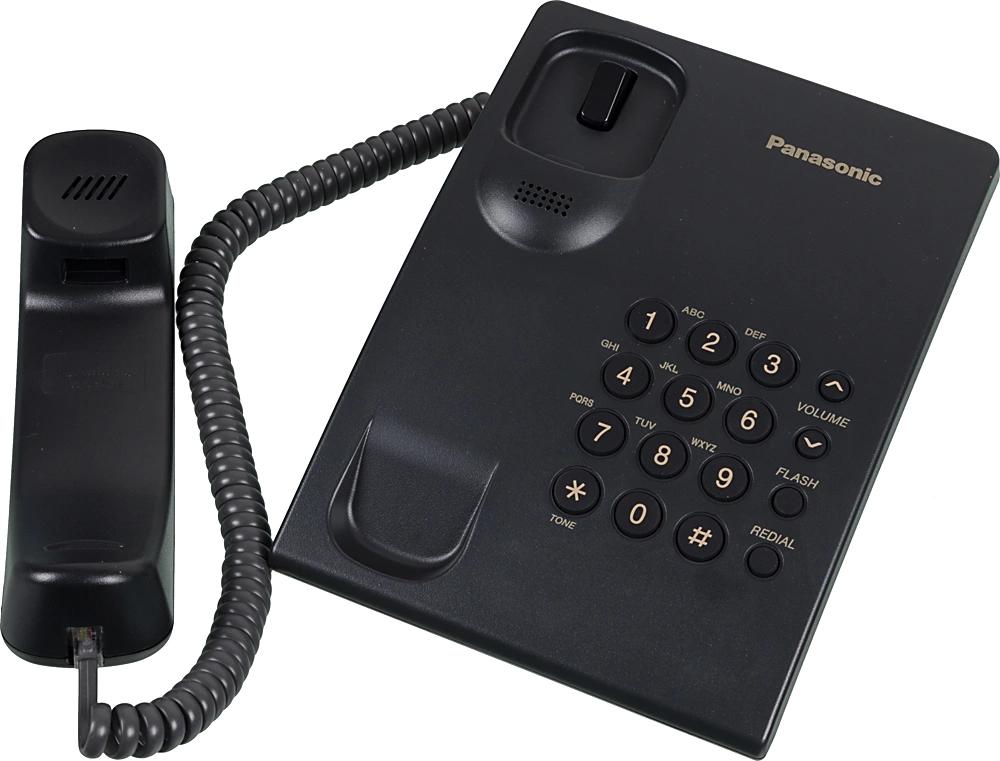 Проводной телефон Panasonic KX-TS2350RUB