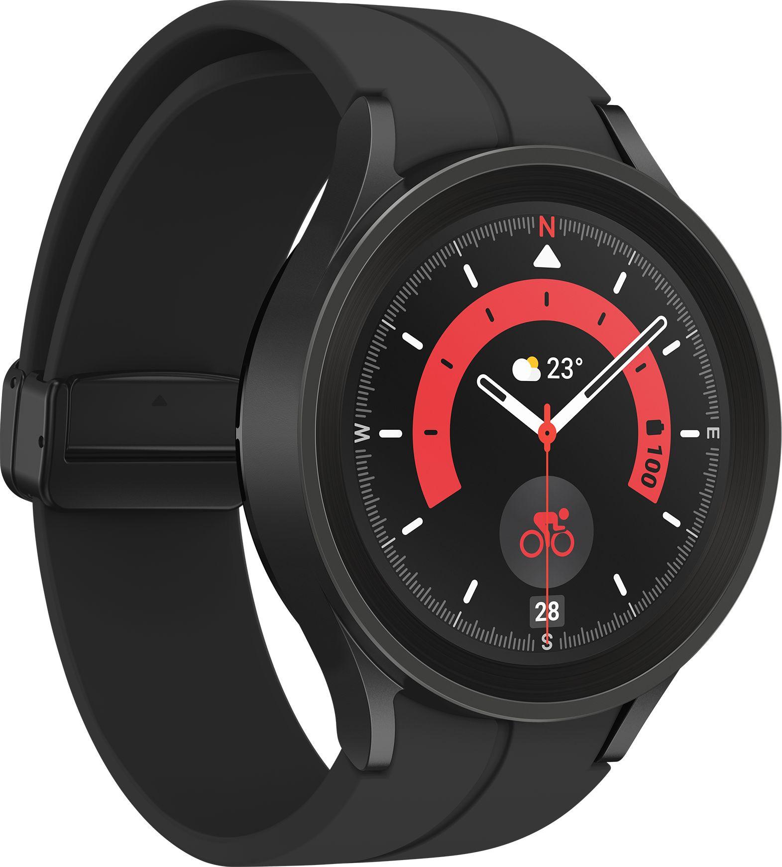 Умные часы Samsung Galaxy Watch 5 Pro 45мм черный (SM-R920NZKAMEA)