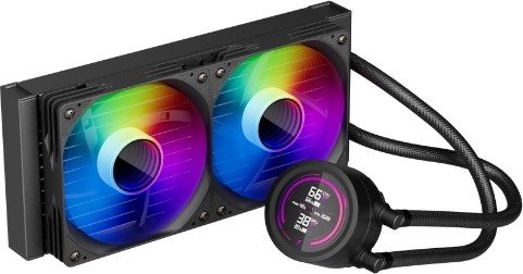 Система жидкостного охлаждения для процессора 1stPlayer TS4 240 Black (TS4-240-BK)