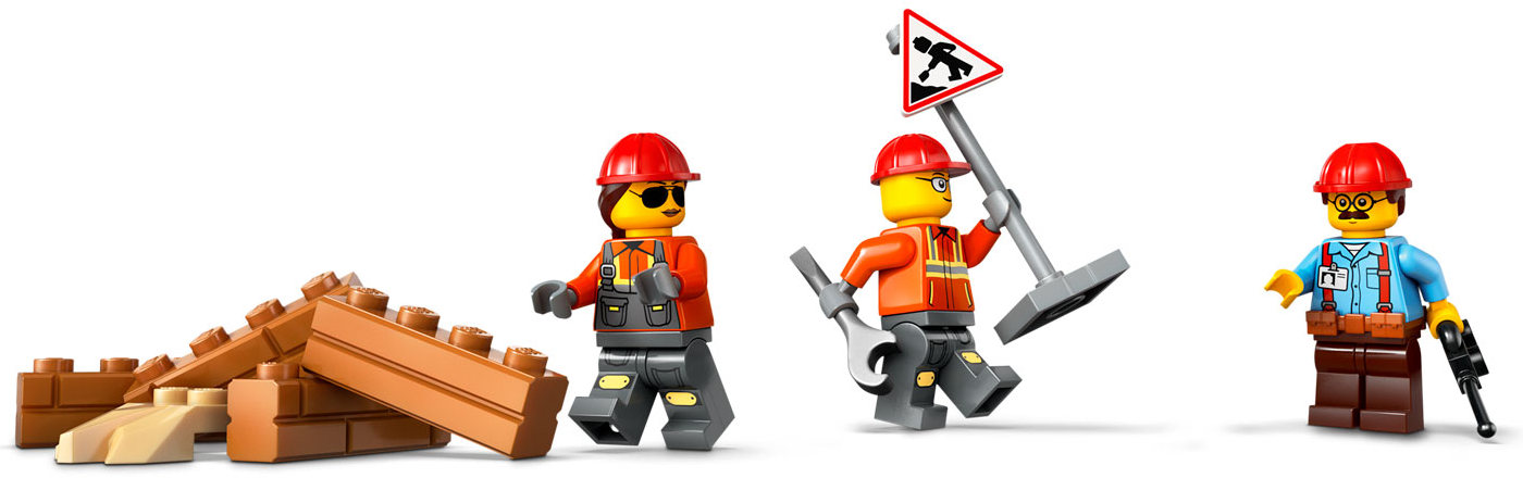 Конструктор Lego City Желтый бульдозер (60466)