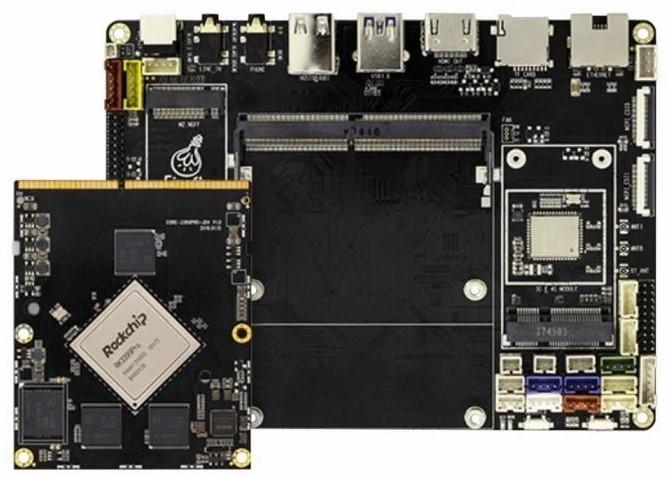 Одноплатный компьютер FireFly Core-3399Pro-JD4