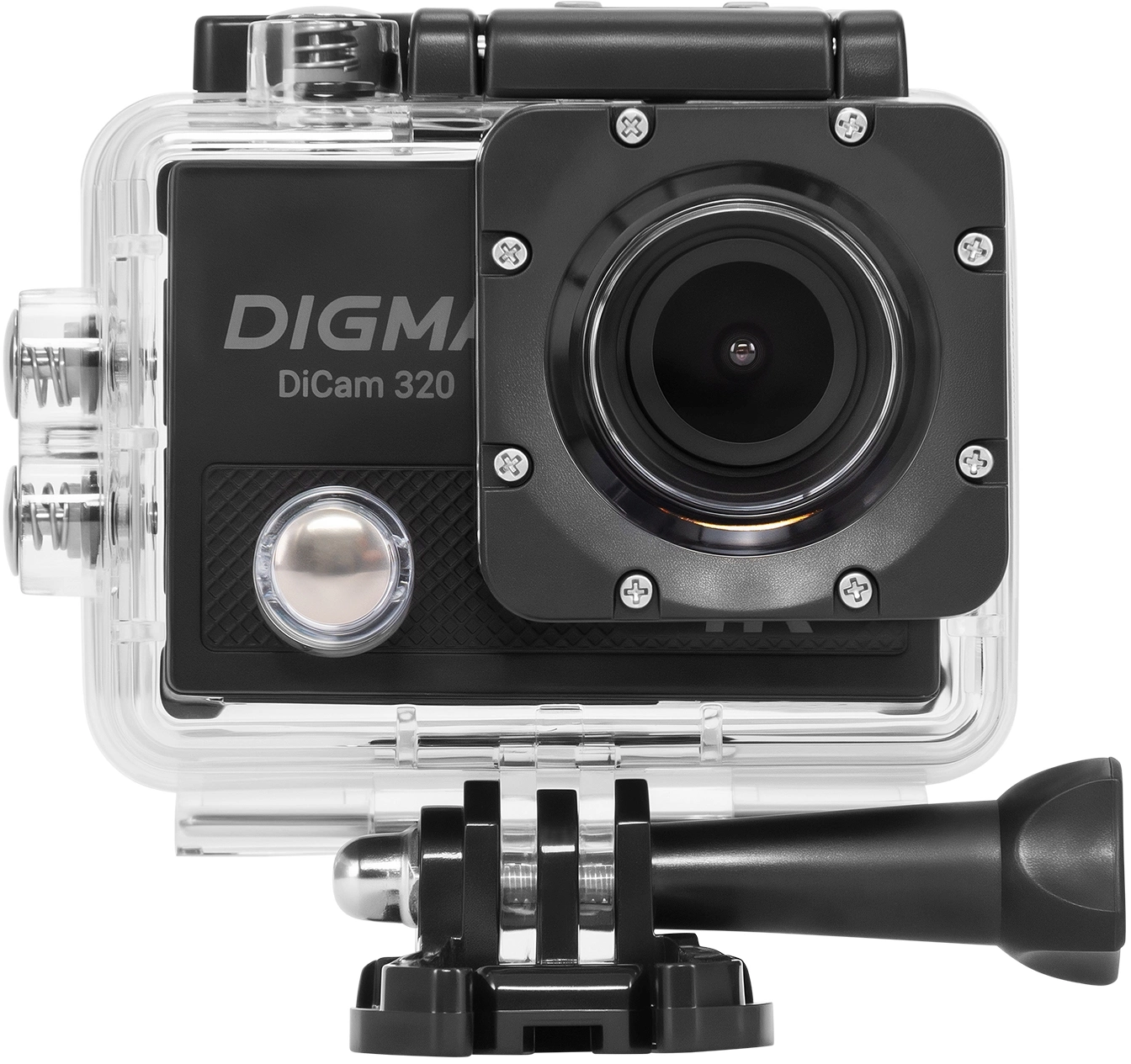Экшн-камера Digma DiCam 320 черный (DC320)
