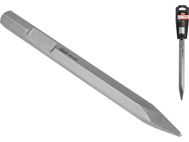 Пиковое зубило шестигр. 28мм 400мм GEPARD (НЕХ)