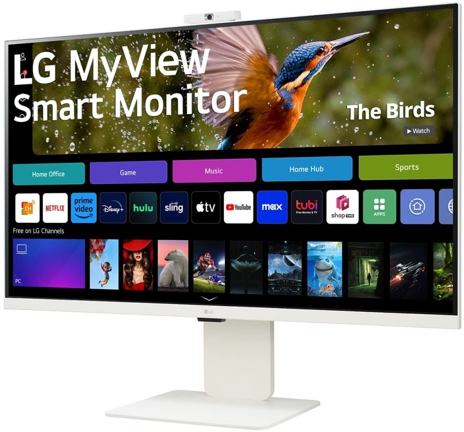 Монитор LG 32SR85U-W белый