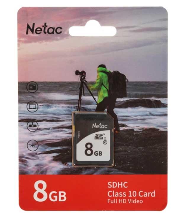 Карта памяти Netac P600 SDHC 8GB (NT02P600STN-008G-R)