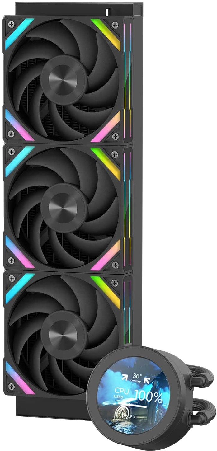 Система жидкостного охлаждения для процессора Sama Q70 BK черный (Q70-BKWAYNO3-G)