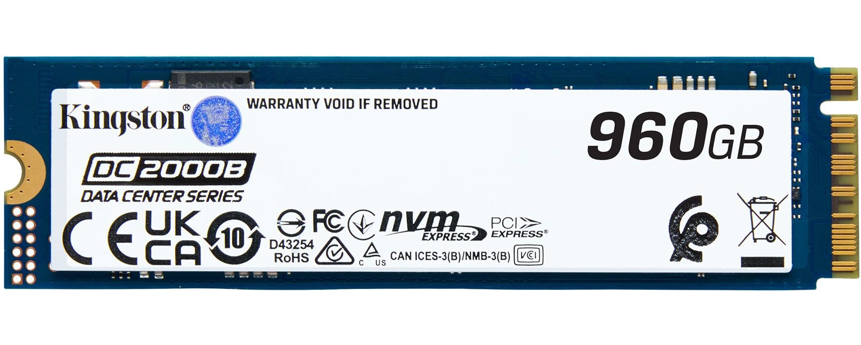 SSD диск Kingston M.2 2280 960GB (SEDC2000BM8/960G)