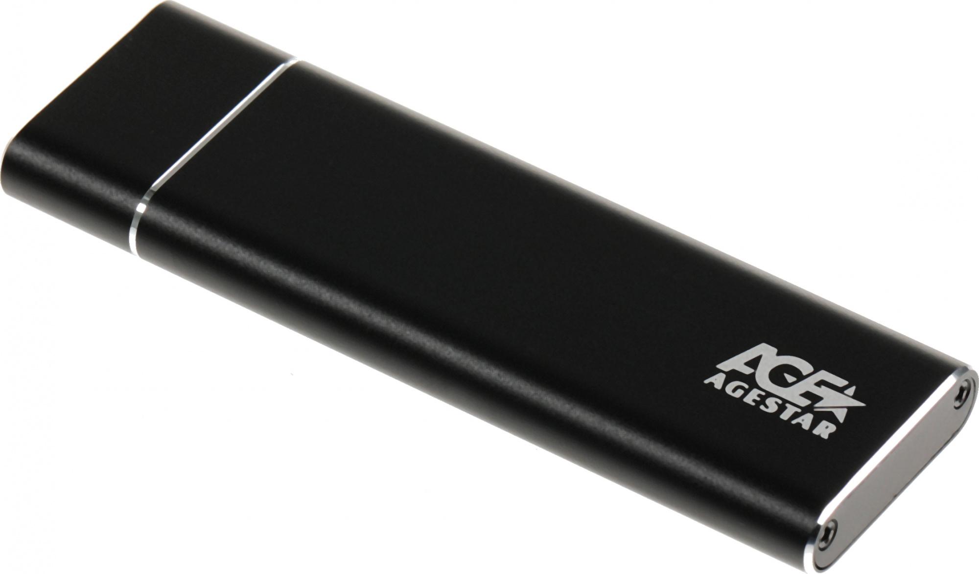 Бокс для накопителя AgeStar 3UBNF5C черный