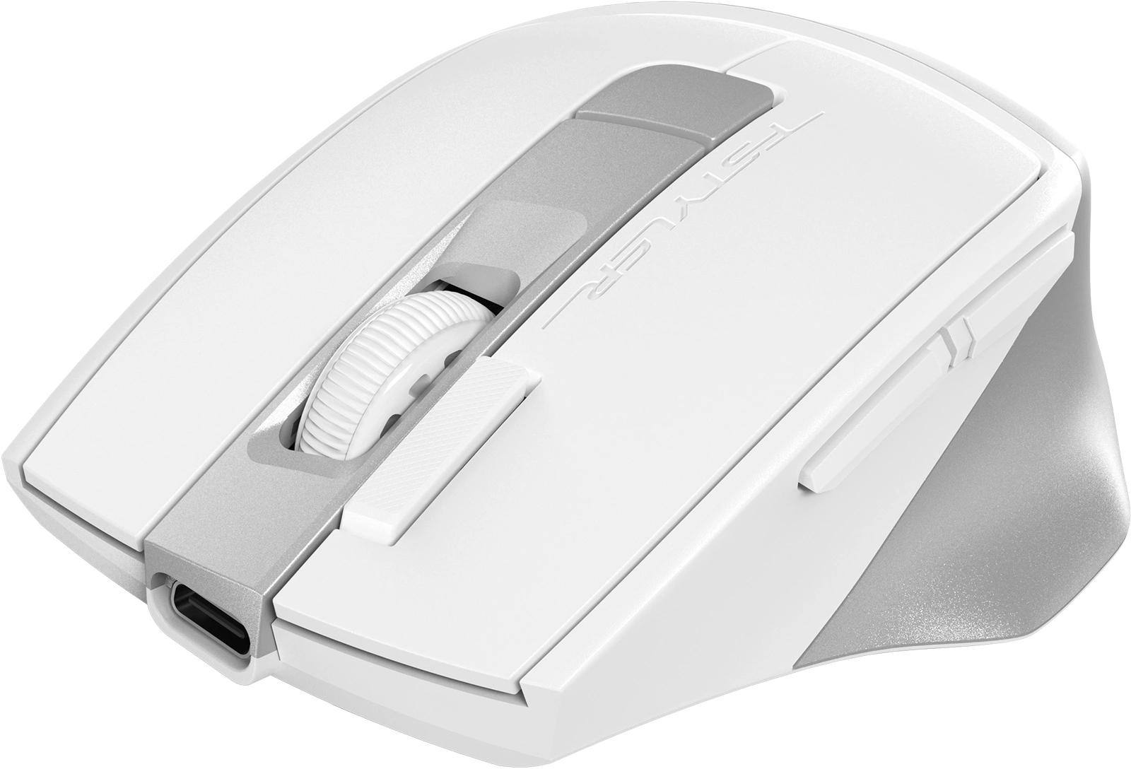 Мышь A4Tech Fstyler FG45CS Air 2 Silver White