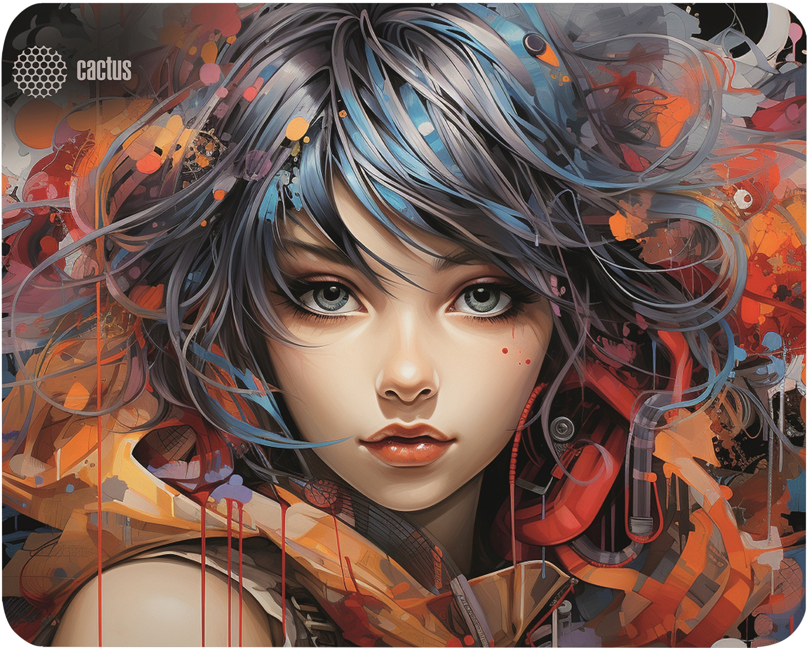 Коврик для мыши Cactus CS-MP-PRO11XL Girl