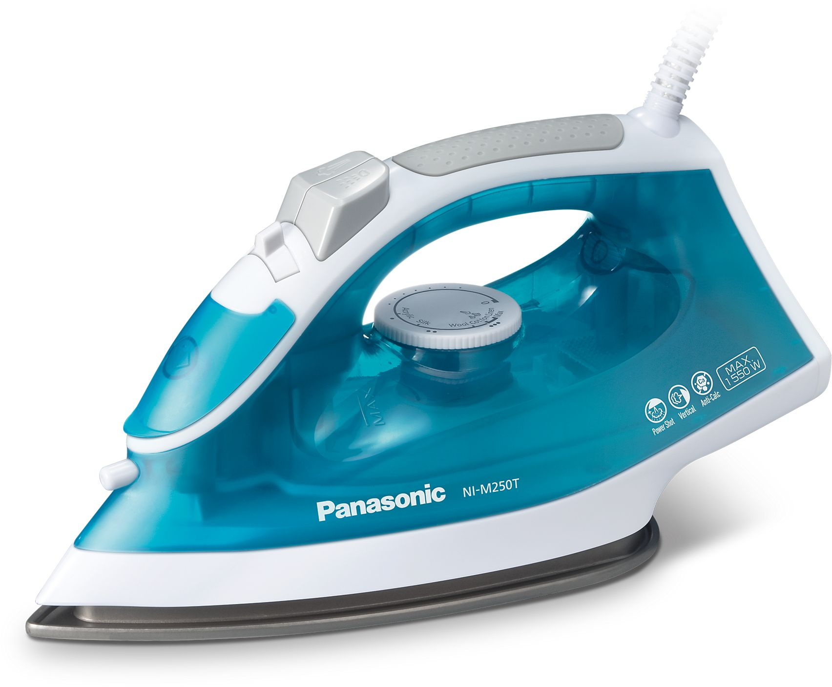 Утюг Panasonic NI-M250TGTW голубой/белый