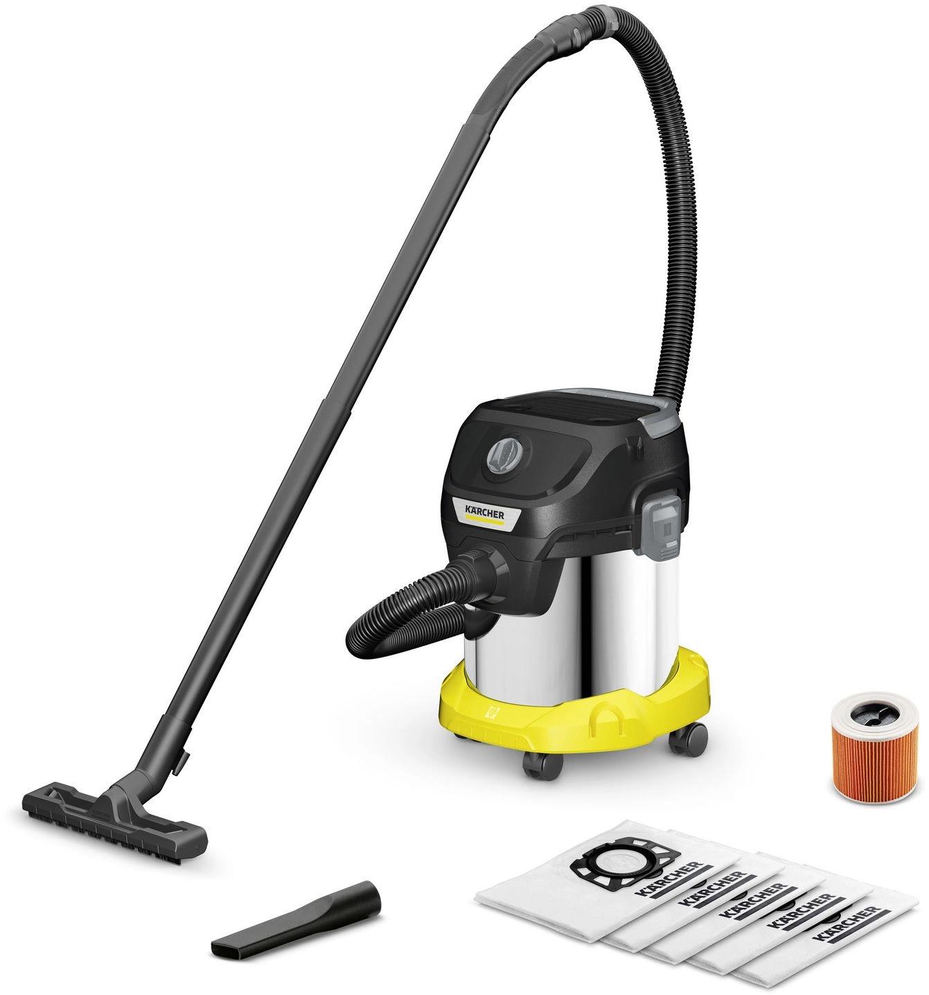 Пылесос Karcher KWD 3 S V-15/4/20 AE желтый (1.628-448.0)