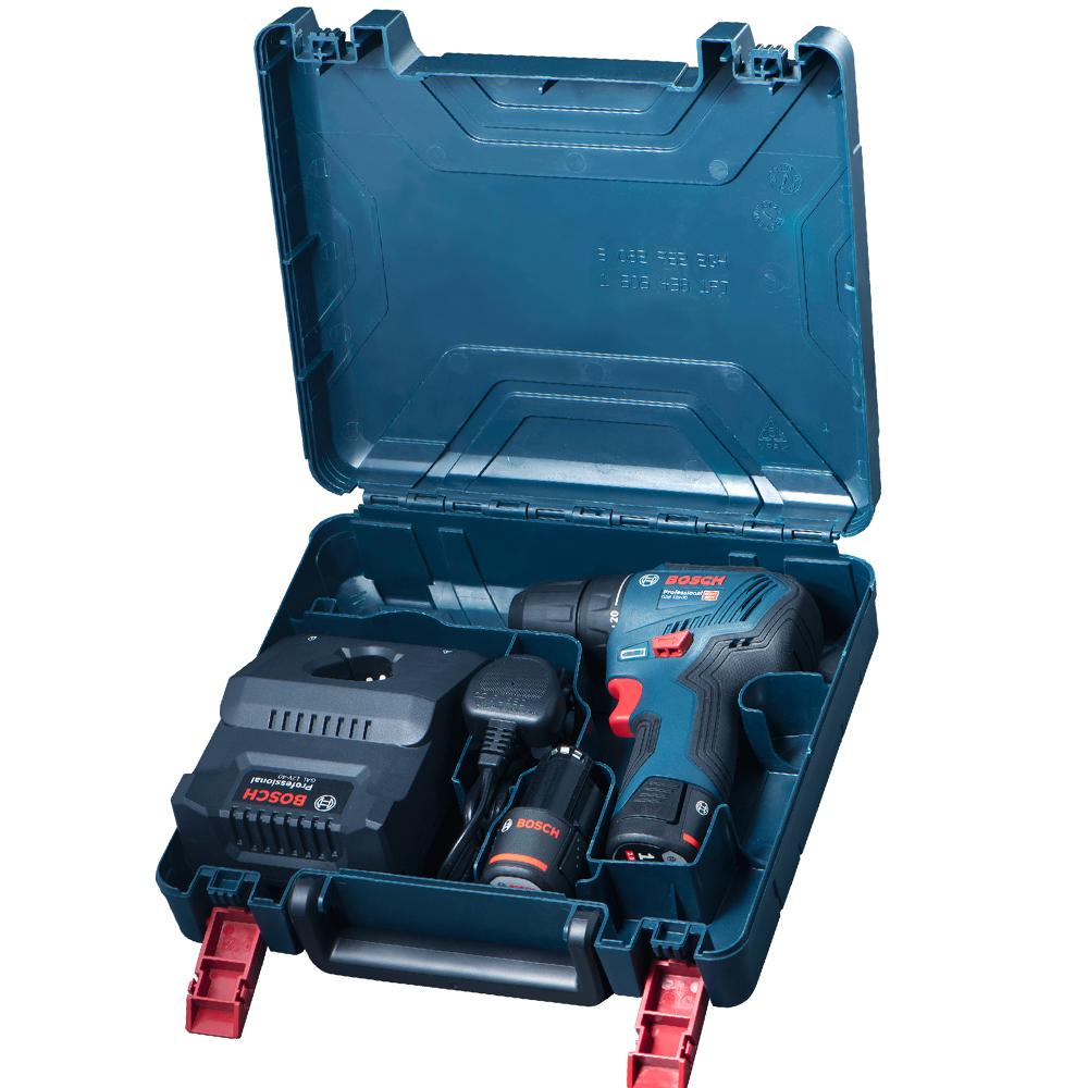 Дрель-шуруповерт Bosch GSR 12V-30 Professional с 2-мя АКБ, кейс (06019G9000)