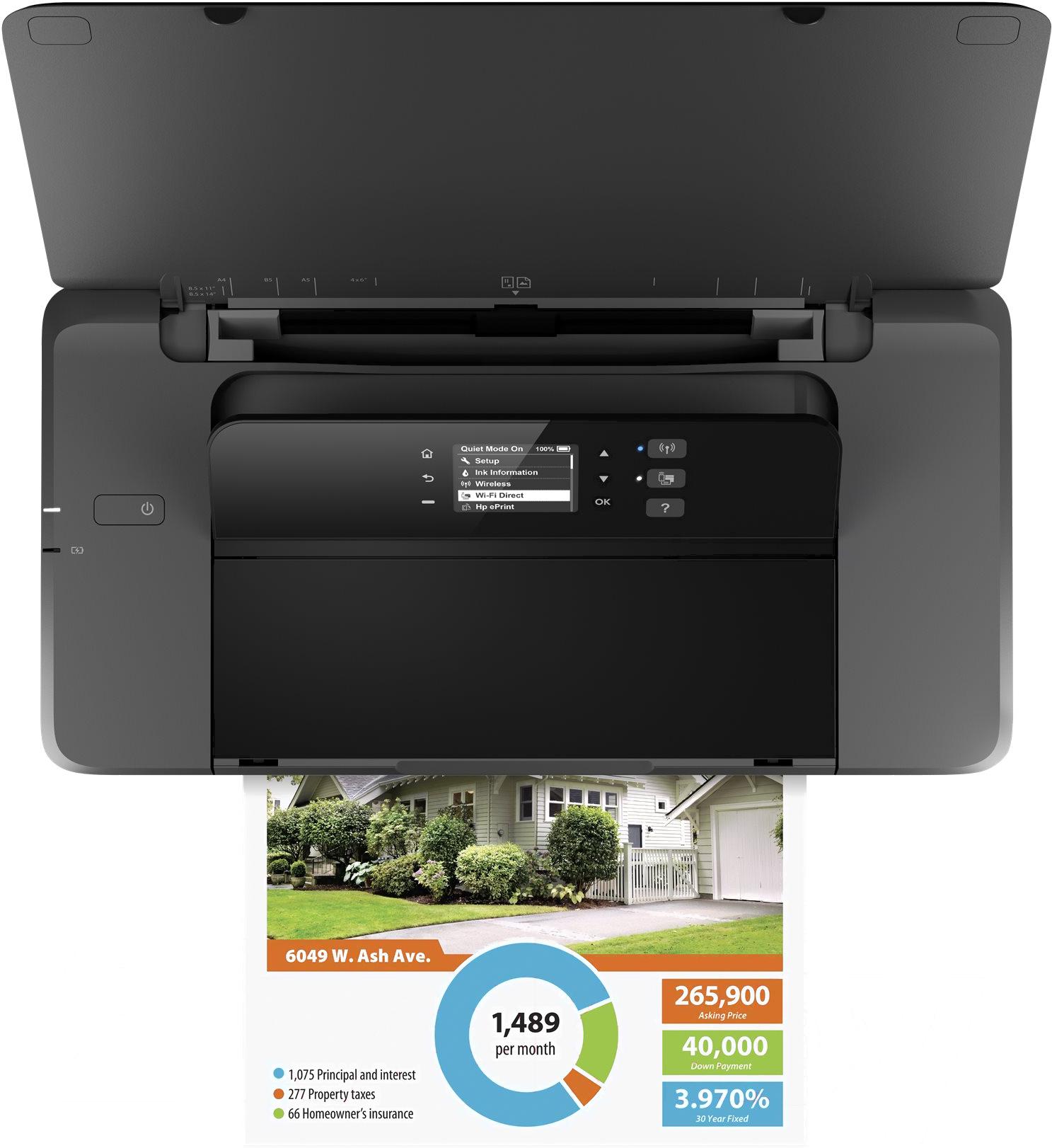 Принтер HP OfficeJet 202 черный (N4K99C)