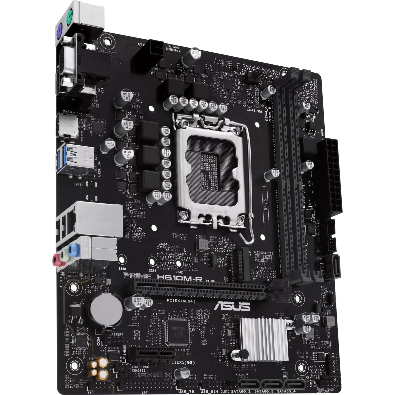 Материнская плата ASUS Prime H610M-R-SI (90MB1GL0-M0ECY0)