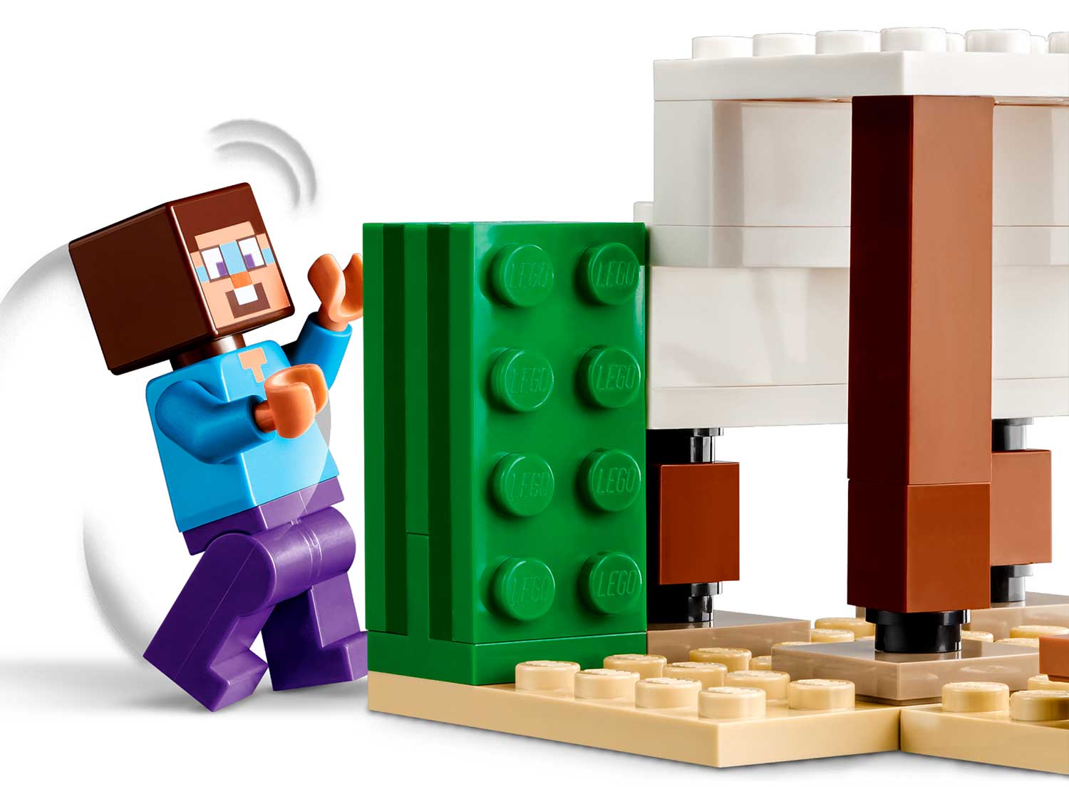 Конструктор Lego Minecraft Экспедиция Стива в пустыню (21251)