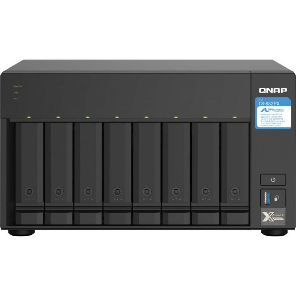 Сетевой накопитель QNAP TS-832PX-4G