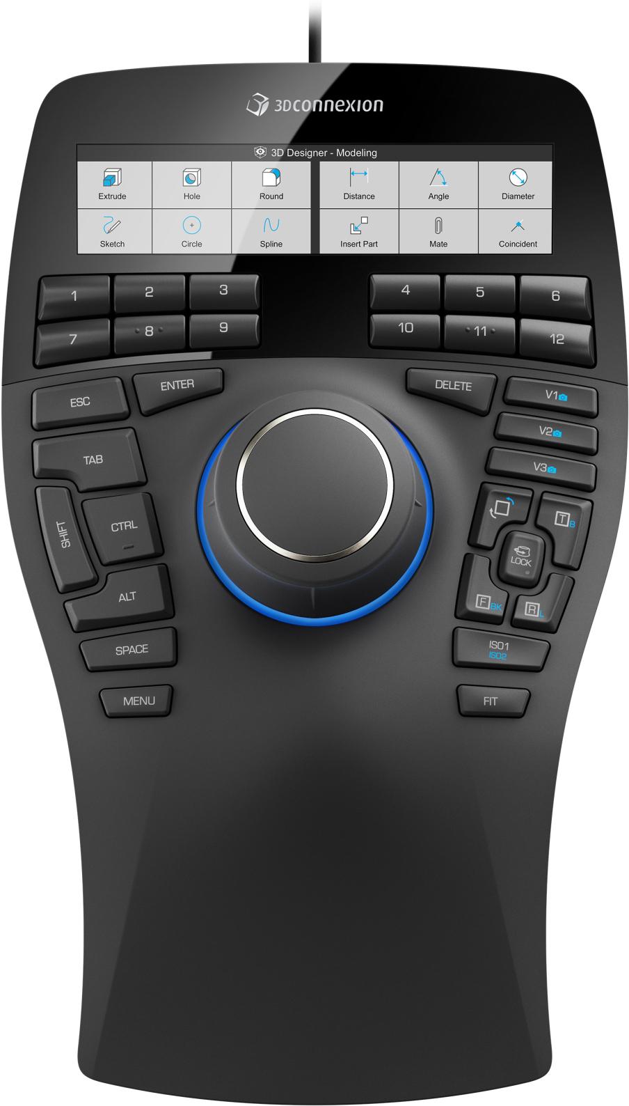 Мышь 3DConnexion SpaceMouse Enterprise (3DX-700056)