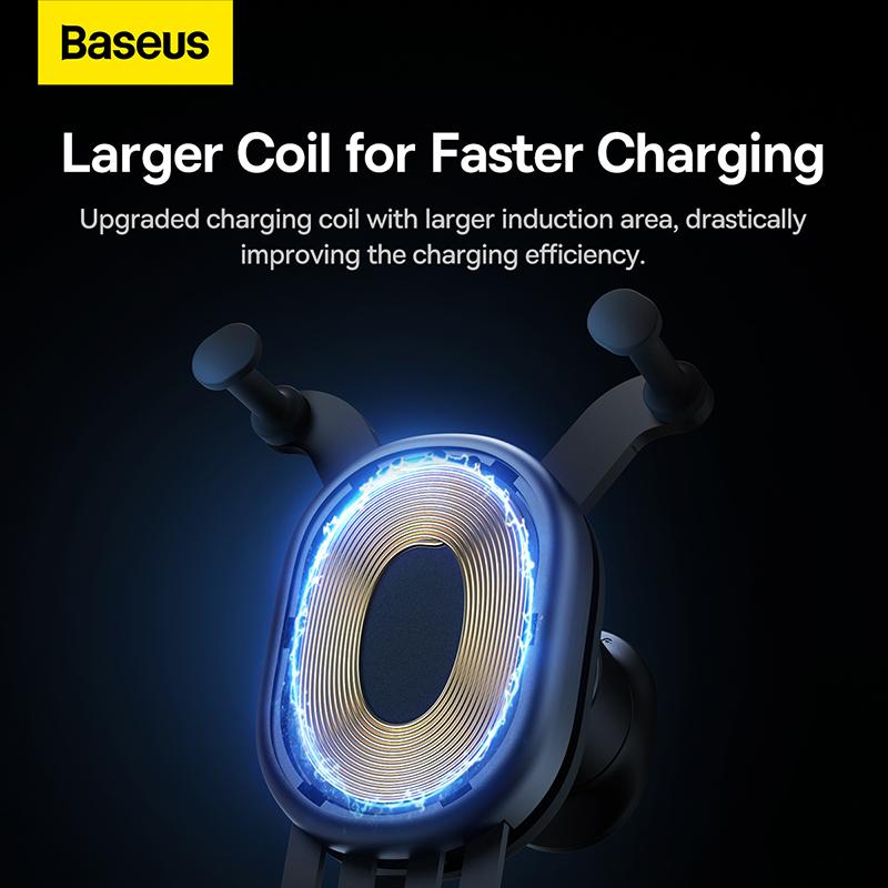 Держатель для смартфона Baseus Stable Pro Black (SUWX030001)