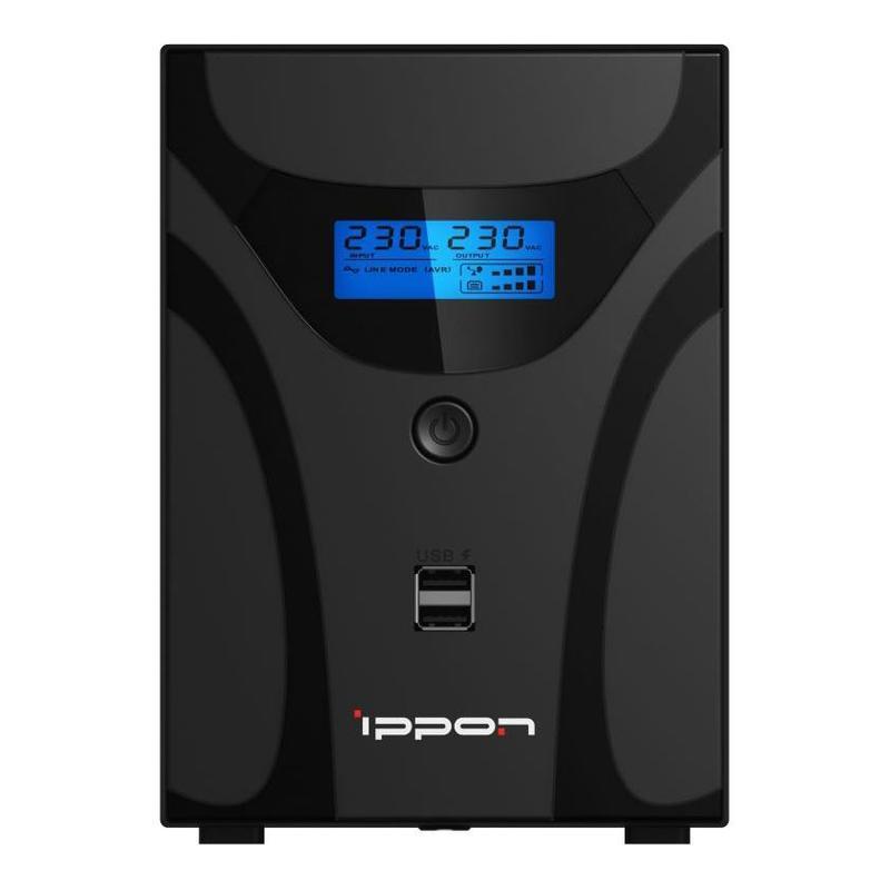 Источник бесперебойного питания Ippon Smart Power Pro II 1200 720Вт 1200ВА черный (1005583)