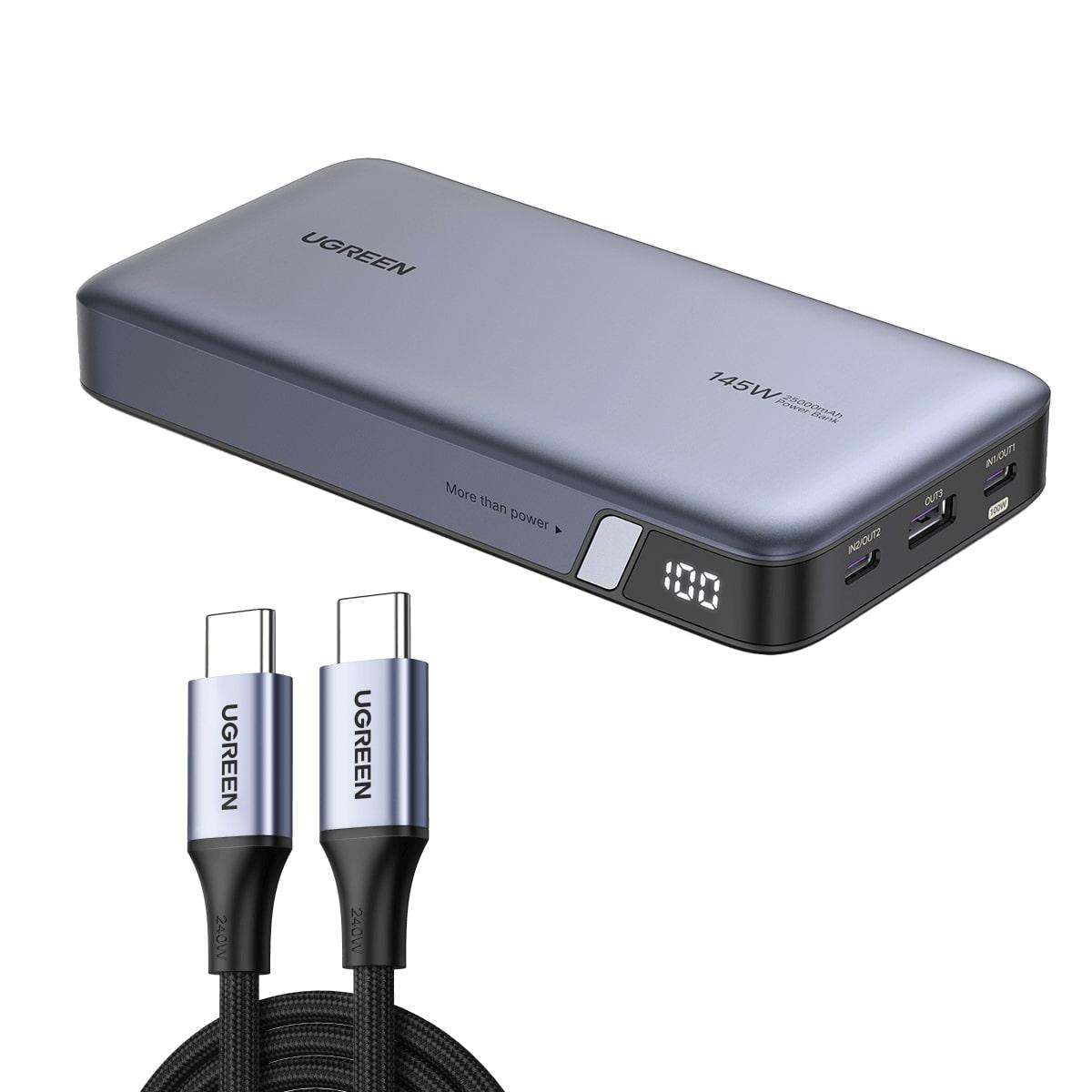 Портативное зарядное устройство Ugreen PB205 Abyss Blue (90597A)