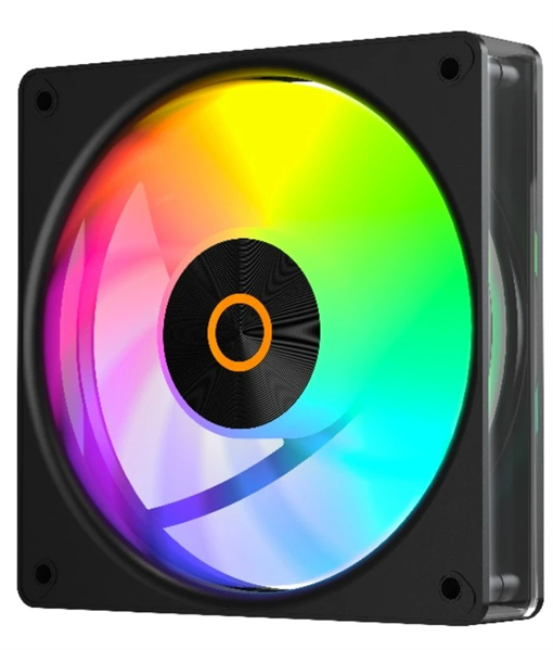 Комплект вентиляторов для корпуса Ocypus Gamma F12 Elite BK ARGB 3 IN 1 Black (Gamma-F12-BK3AM00E-GL)