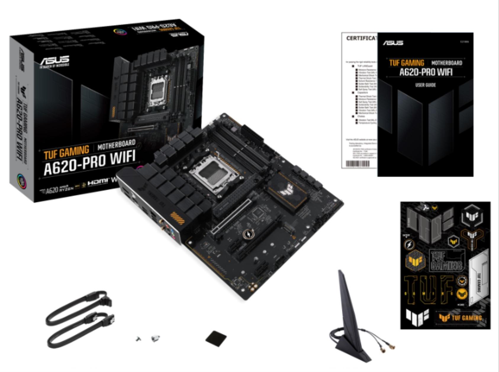Материнская плата ASUS TUF Gaming A620-Pro WiFi (90MB1FR0-M0EAY0)