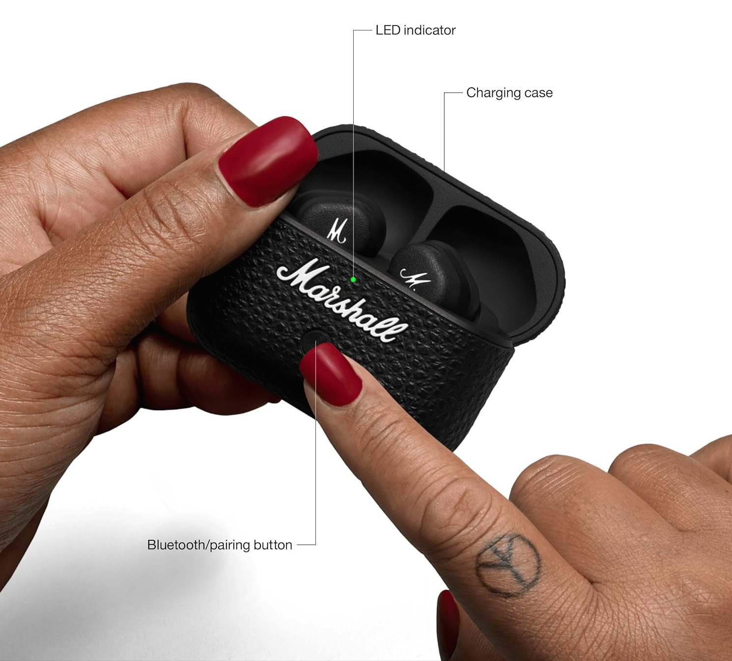 Наушники Marshall Motif II ANC черный (1006450)