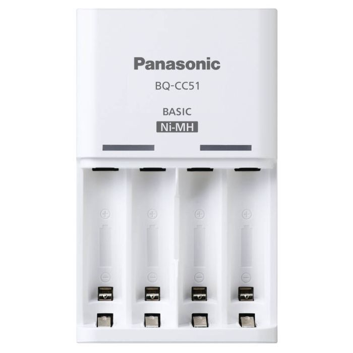 Аккумулятор с зарядным устройством Panasonic Eneloop BQ-CC51/4xBK-3MCCE Basic Charger (K-KJ51MCD40E)