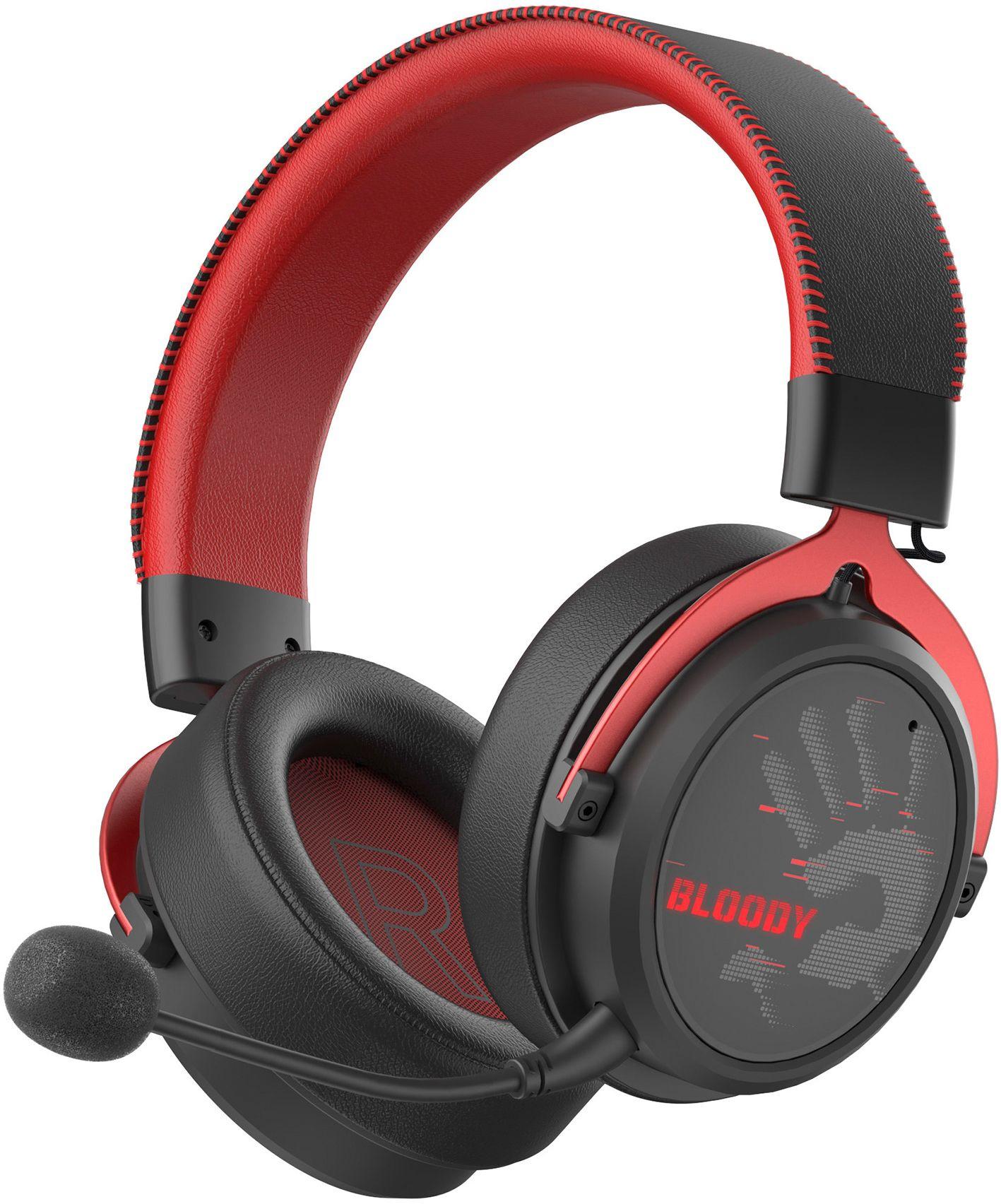 Наушники A4Tech Bloody MR590 Sports красный/черный (MR590+ Wired/Sport Red)