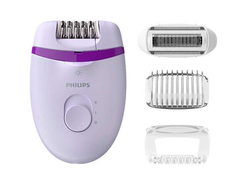Эпилятор Philips BRE275/00 белый/сиреневый