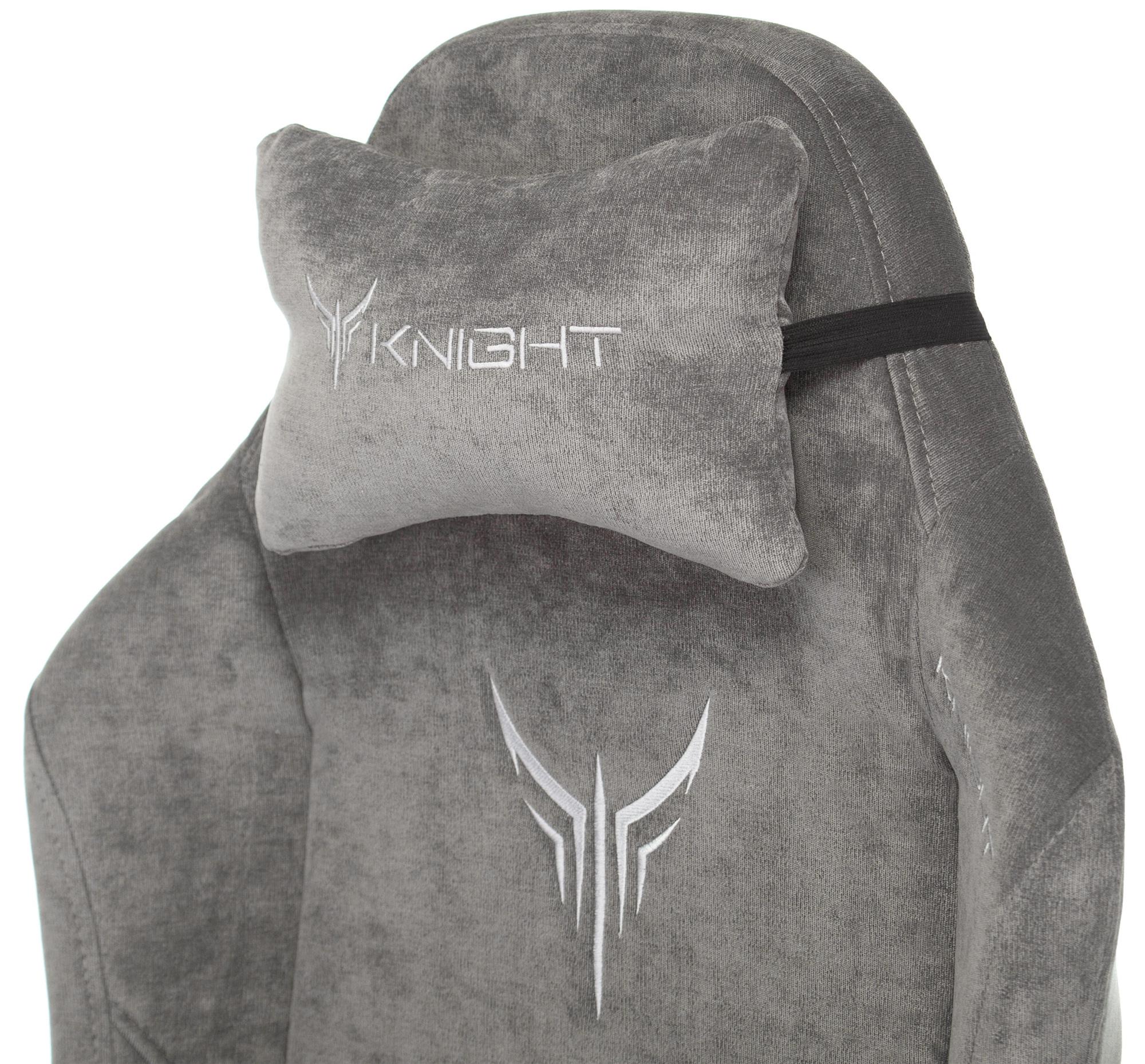 Геймерское кресло Knight N1 Fabric Grey