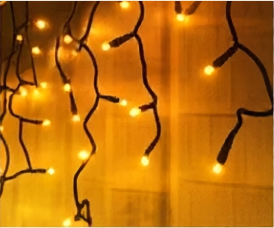 Светодиодная гирлянда ULED Бахрома ULED-LG-90-220V-(B-F-GL/GL)