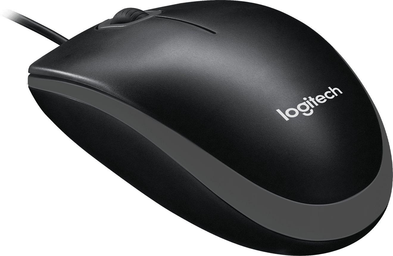 Мышь Logitech B100 Optica USB Black (910-003357)