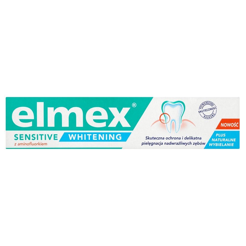 Зубная паста Elmex Sensitive Whitening 75мл