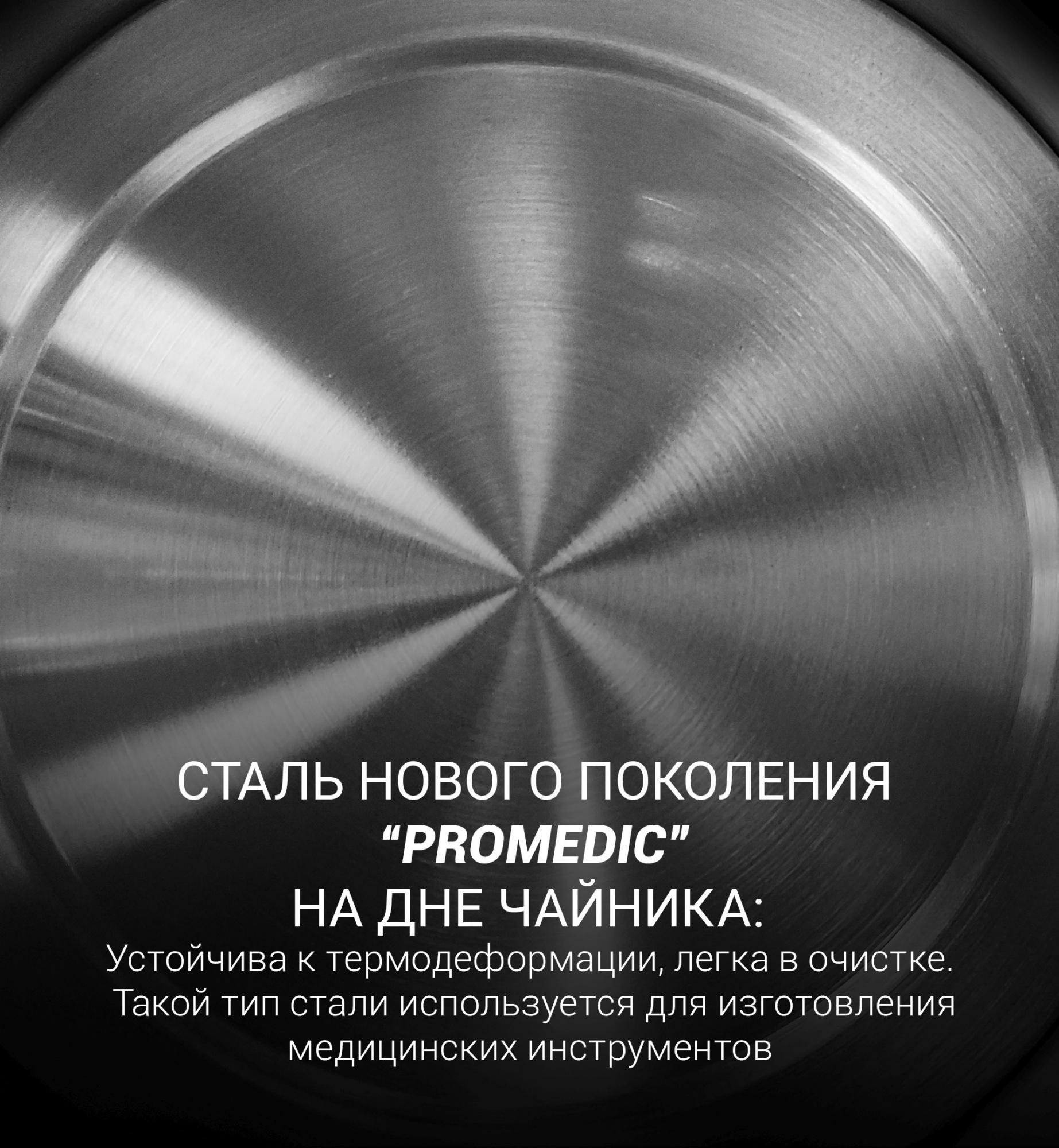 Электрочайник Polaris PWK 1803C белый